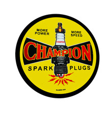 Champion Spark Plug Decalstickergarage Sign Vintage Replicas 70s Racing Champion Spark Plug Decalstickergarage Sign Vintage Replicas 70s Racing