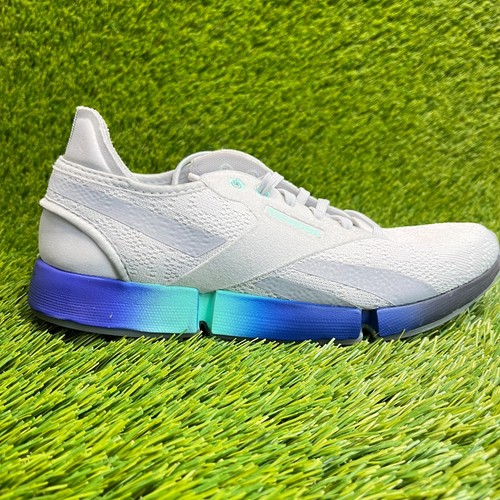 Reebok DailyFit DMX 2 Womens Size 7 Gray Blue Walking Running Shoes Sneakers