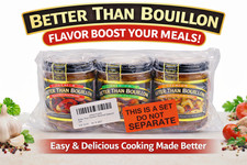 Better Than Bouillon Reduced Sodium Chicken Beef Veg 3-Pack 8oz