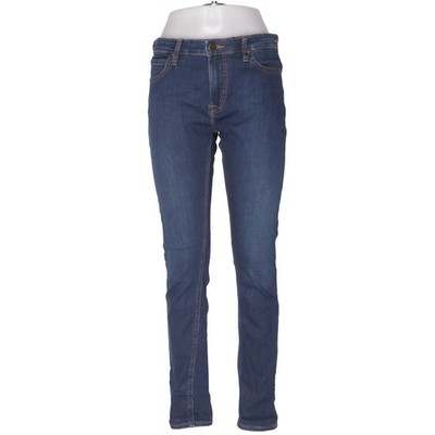 Lee, Jeans, Größe: 31/34, MALONE, Blau, Baumwolle/Elasthan, Einfarbig #CrT