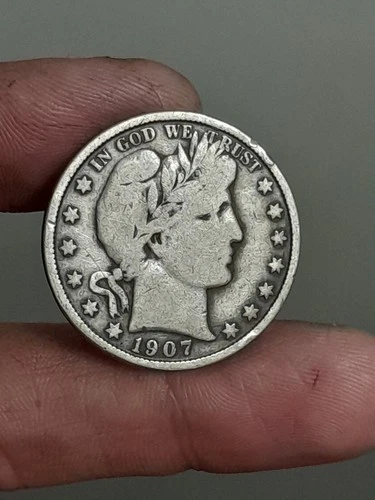 1907-P Barber Half Dollar — photo from another recent sale