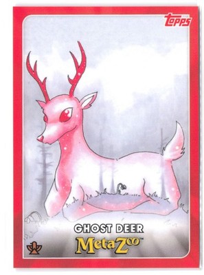 2021 Topps MetaZoo Cryptid Nation Series 0 #21 Ghost Deer