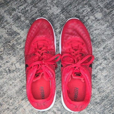Good condition! Nike Flex Fury Red Running Shoes Sneakers Men's Size 11