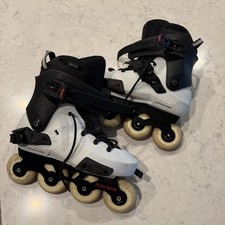 ROLLERBLADE Men's Twister 90R White Smoke/Black Inline Skates Sz 9 US