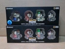 Kidrobot South Park 2023 SDCC Ed  Regular Outfit 2x 4-pack Anatomy Boys Bundle