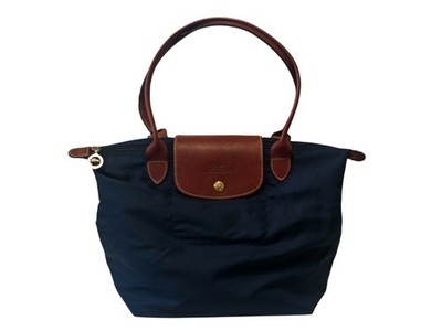 Longchamp Le Pliage S Shopping Tote Navy bag Made in France 2605