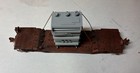 HO Scale Super Detailed Assembled Santa Fe Kit Lowboy Flatcar With Transformer — photo 5
