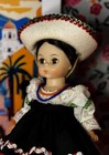 Madame Alexander #576, Mexico, 8-inch Doll, Box & Original Tag, Newly Restrung — photo 2