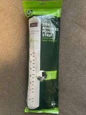 Greenlite Tier 1 Advanced Current Sensing 7 Outlet Power Strip Green energy NEW