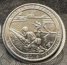 2019-W War in the Pacific National Park Guam Washington Quarter 25c