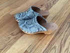 Very Corso Como Women's Shoes Size 8M Snake Skin Print Grey Clog/mule — photo 4