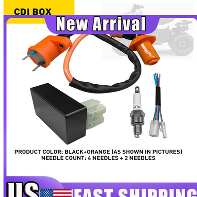 #ad For 2007 2020 Kawasaki High voltage Ignition coil KSF50 KFX50 KSF90 KFX90 $23.74