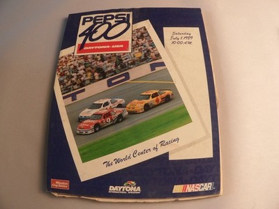 Pepsi 400 Daytona International Speedway Program July 1989 NASCAR Racing