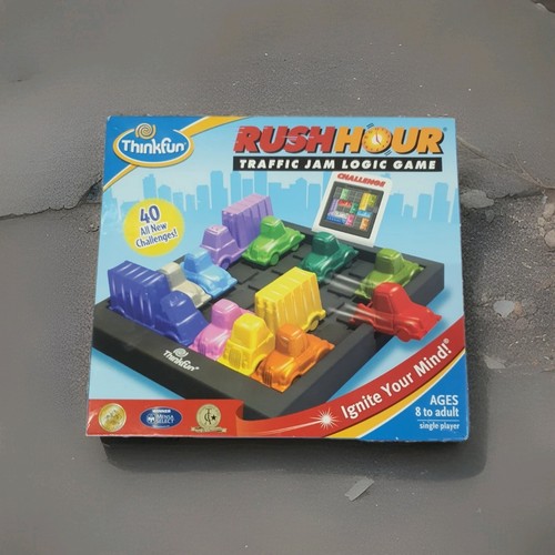 Rush Hour 2010 Traffic Jam Puzzle Logic Game Thinkfun Missing bag