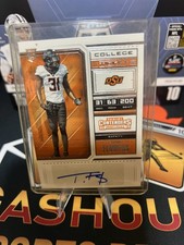 2018 Panini Draft Picks - College Ticket Tre Flowers Autograph 