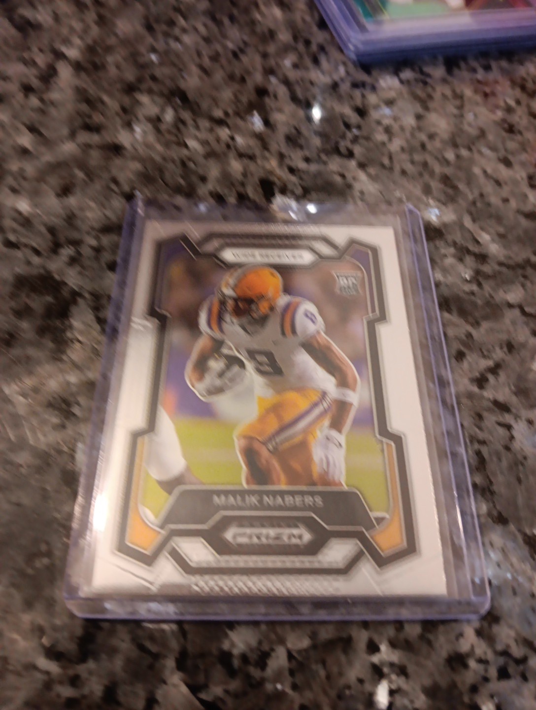 2024 Panini Prizm Draft Picks Malik Nabers Rookie #109 Silver Prizm RC