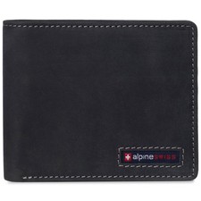 Alpine Swiss Mens Bifold Wallet Slim Leather Wallet Rfid Blocking Gift Box Alpine Swiss Mens Bifold Wallet Slim Leather Wallet Rfid Blocking Gift Box