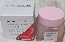 Glow Recipe Watermelon Glow AHA Night Treatment Hydrating Face Cream 2.02 fl oz