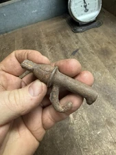 Antique Old Rare Grudge PAT Vermont VT Cast Iron Maple Tree Sap Tap Spout Spile