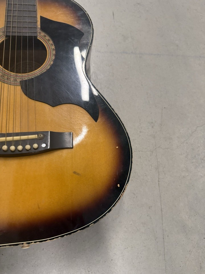 Vintage Wood GLOBAL Acoustic 6 String Guitar Instrument Musical | eBay