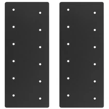 15-5/8 inch Flat Mending Plate for 6x6 Lumber Straight Bracket 2 PCS