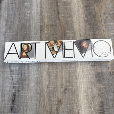 Vtg 1992 Piatnik Art Memo Card Matching Game Famous Painting Complete Impression