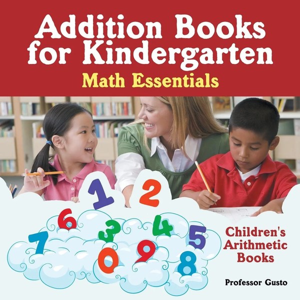 Gusto | Addition Books For Kindergarten Math Essentials Children's Arithmetic...-image