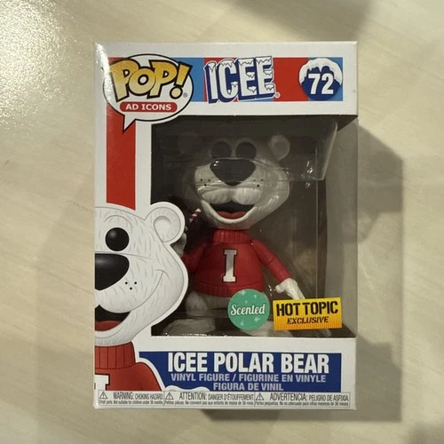 New Funko Pop! Vinyl Ad Icons Icee Polar Bear Funko Shop Exclusive #72 Limited