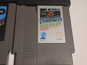 Excite Bike and Rad Racer Nintendo NES Game Lot Authentic Tested