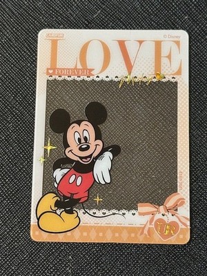2025 Card Fun Disney Romance Collection Mickey Mouse Acetate Love Forever Card