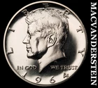 1964 Silver Kennedy Half Dollar - Choice Gem Proof  Lustrous  #K1014