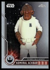 2023 Topps Chrome Star Wars ADMIRAL ACKBAR REFRACTOR 47