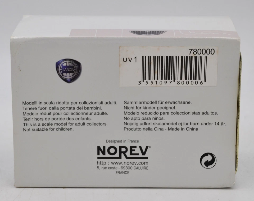 DIE CAST 1/43 " LANCIA THESIS " NOREV  (780000) - Immagine 2 di 4