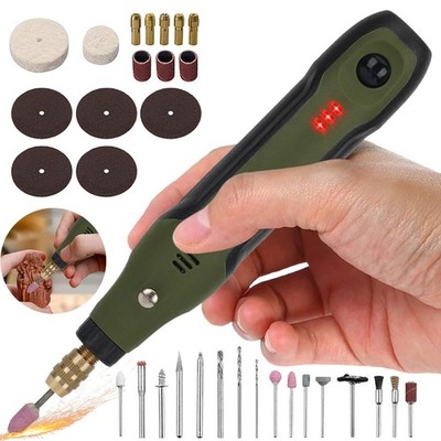 Mini Bohrmaschine Elektrische Grinder Bohrer Werkzeug USB Minischleifer Set DHL