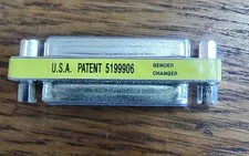 USA Patent 5199906, DB 15 Pin " Female to Female", Mini Gender Changer