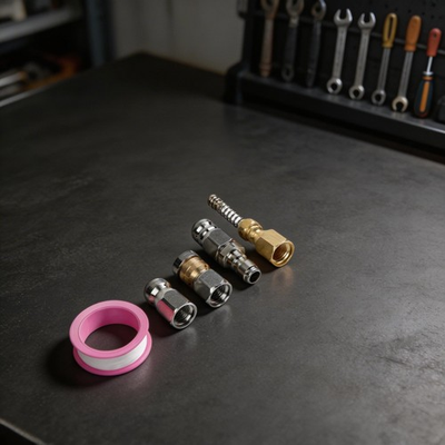 #ad Efficient Drain Cleaning Nozzle Kit with 14 Inch Quick Connect Nozzle Head $20.58