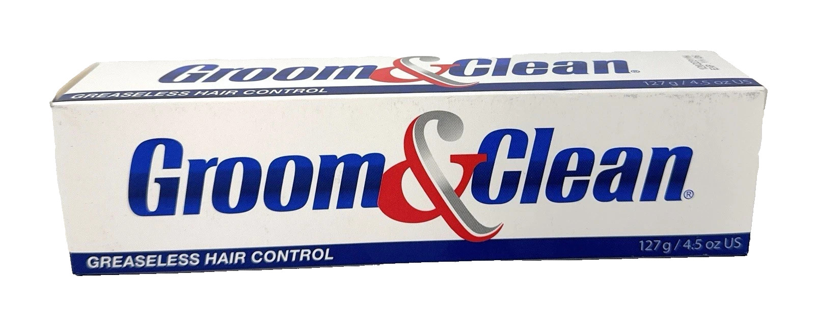 Groom and Clean Greaseless Hair Control 4.5 Ounce Tube Box NEW Original 07/2028