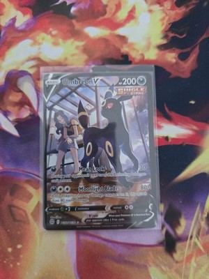 Pokémon Nachtara Umbreon V TG22/TG30 Brilliant Stars Trainer Gallery NM Englisch