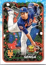 2024 Topps Holiday #H190 Kodai Senga