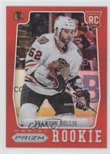 2012-13 Panini Rookie Anthology Prizm Red Prizm 33/50 Brandon Bollig #62 0m0