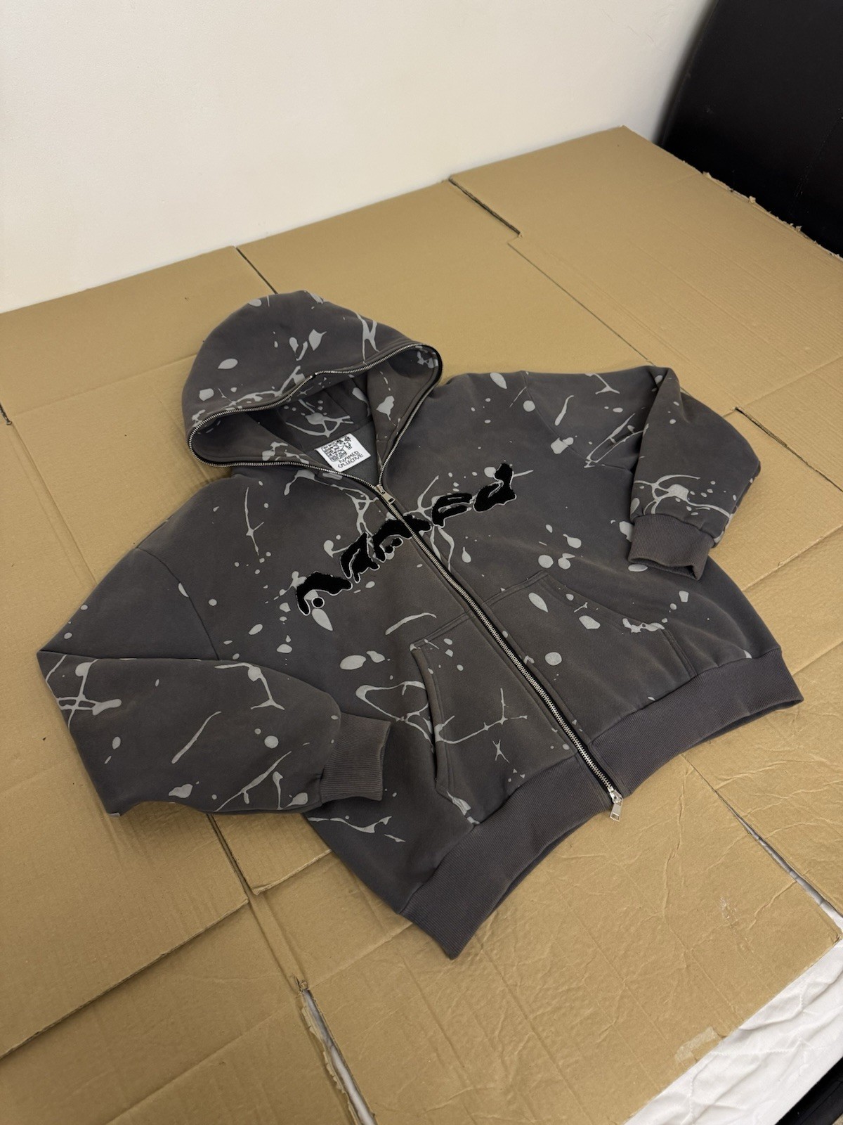 Named Collective Unisex Workshop Zip Hoodie S/M Discontinued limited