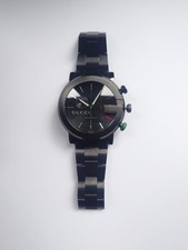 Gucci G‑Chrono YA101331 Unworn Serviced 2026 Full Set Box Links 44mm