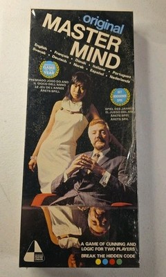 Master Mind Mastermind Invicta Strategy Board Game 1976 Vintage New