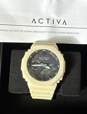 Activa Sonar X Invicta Men's Watch 45.5mm Tan ACW423-007 NIB