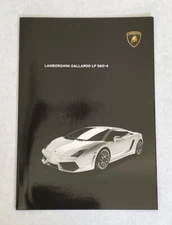 Lamborghini Gallardo LP 560-4 Dealer Spec Sheet Promo Pamphlet NOS