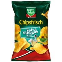 Funny Frisch Chipsfrisch Salt Und Vinegar Britischer Geschmack 150G
