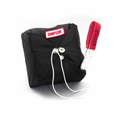 Simpson Safety Red 10 Ft Sky Jacker Drag Parachute P/N 42020R