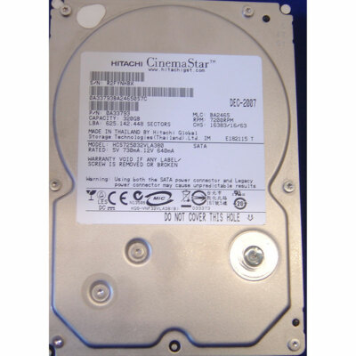 HCS725032VLA380 - Hitachi 320GB 7200 RPM SATA 3.5'' HDD