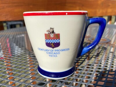 1933 Century Progress Stewarts Blend Bauscher Coffee Cup Mug Bavaria  Germany 30s | eBay