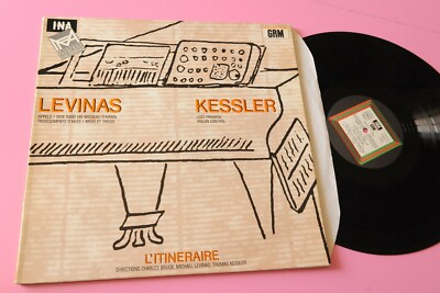 LEVINAS KESSLER LP L'ITINERAIRE ORIG FRANCE 1979 GATEFOLD COVER AVANT GARDE
